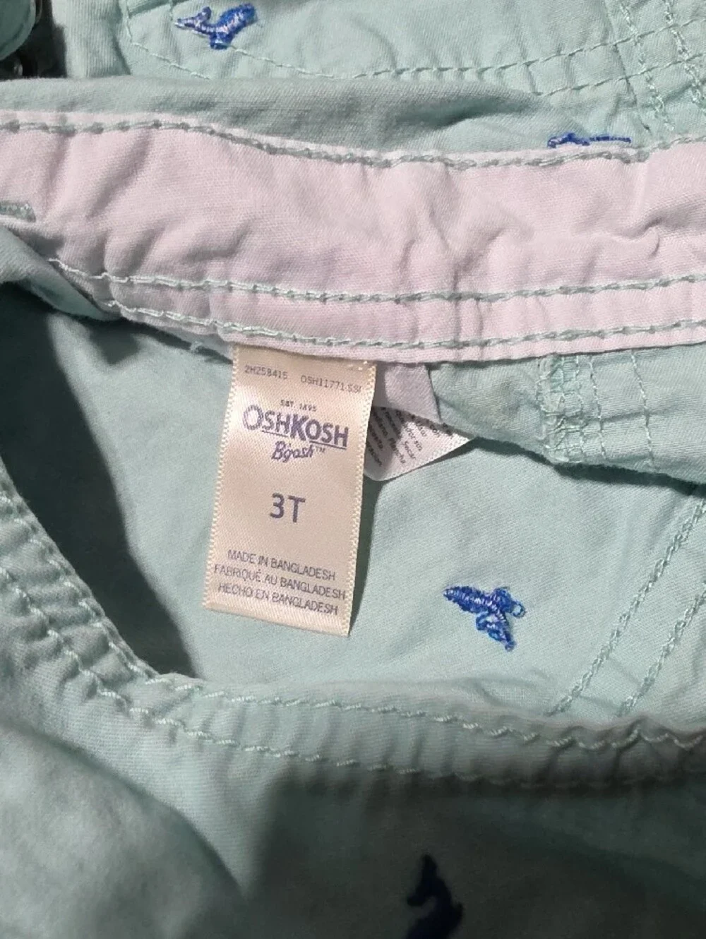 OshKosh Bgosh light mint